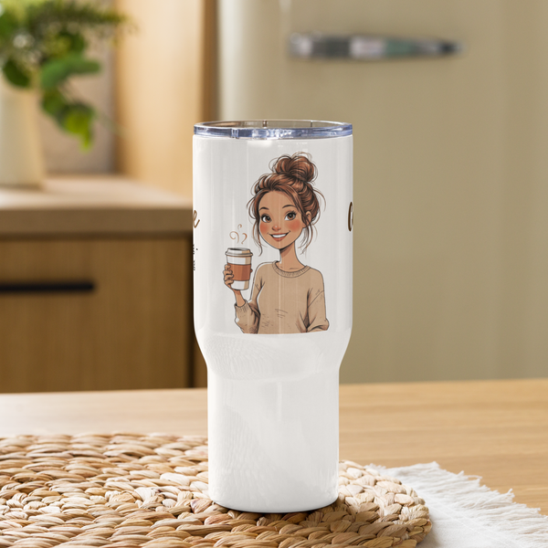 Travel Mug with a Handle